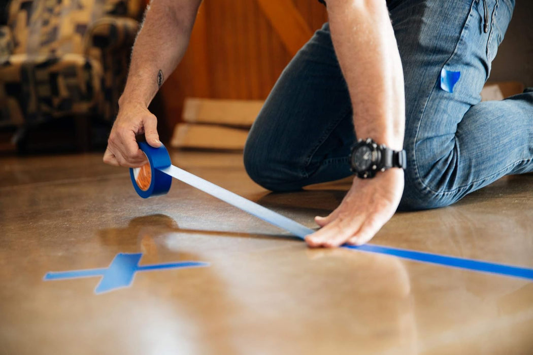 Shurtape CP 27 14-Day ShurRELEASE Painter's Tape, Multi-Surface, 48mm x 55m, Blue, 1 Roll (202880)