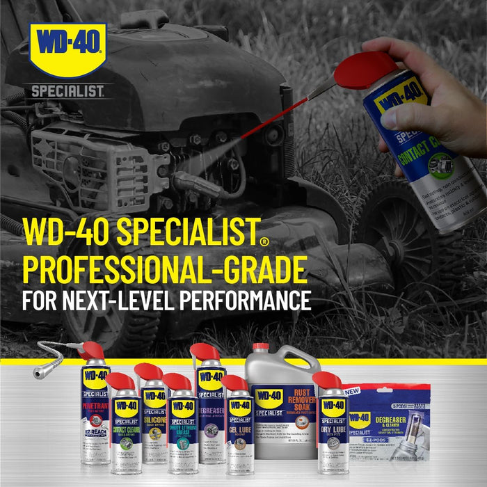 WD-40 300554-6pk Specialist Contact Cleaner Spray, 11 oz. (Pack of 6)