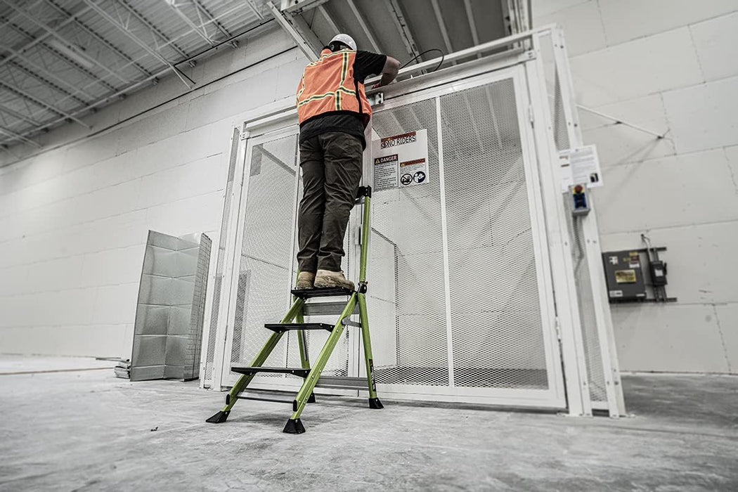 Little Giant Ladders, Jumbo Step, 3-Step, 3 Foot, Step Stool, Fiberglass, Type 1AA, 375 lbs Weight Rating, (11933)
