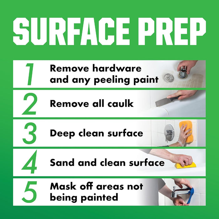 Rust-Oleum 280882 Tub & Tile Spray Paint, 12 oz, Gloss White (Pack of 1)