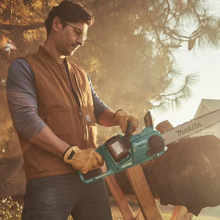 Makita T-04204 100% Genuine Leather Cow Driver Gloves (X-Large)