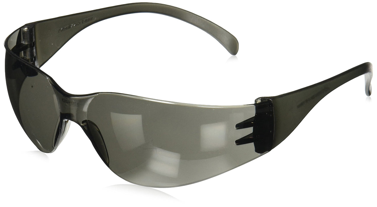Pyramex Intruder Safety Eyewear Clear Frame Full Foam Padding Clear Anti-Fog Lens Standard Gray Lens/ Gray Frame