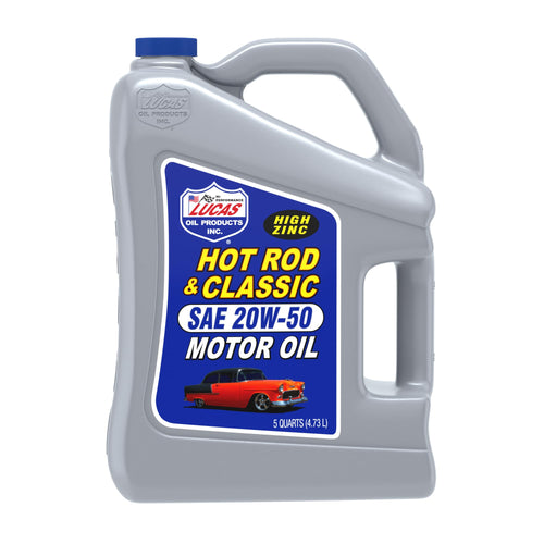 Lucas Oil 10684 20W-50 Petroleum Oil, 5 Quart Jug (Pack of 1)