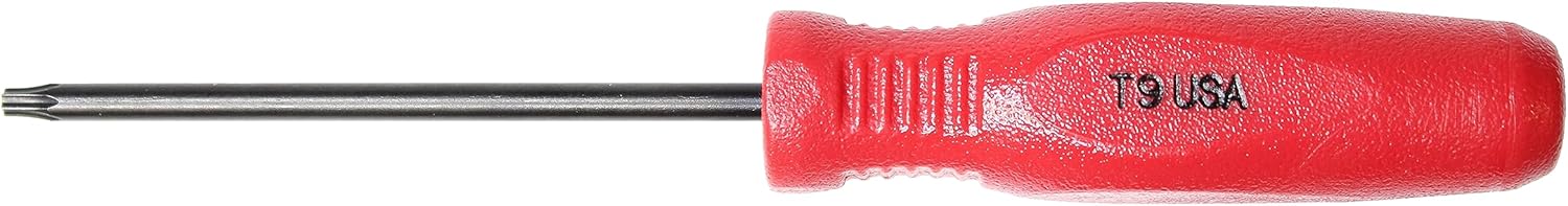 Mayhew Tools (31398) Micro Screwdriver, T9 x 2-1/2", Red Torx