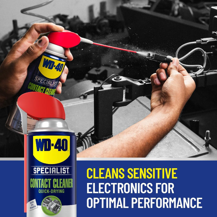 WD-40 300554-6pk Specialist Contact Cleaner Spray, 11 oz. (Pack of 6)
