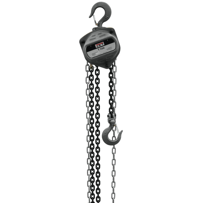 JET 1-Ton Hand Chain Hoist, 20' Lift (Model S90-100-20)