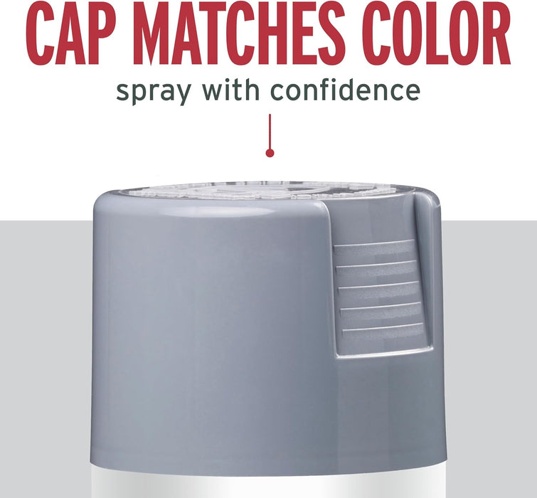 Rust-Oleum 7786830 Stops Rust Spray Paint, 12 oz, Gloss Smoke Gray (Pack of 6)