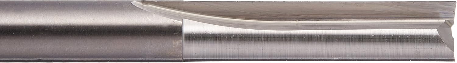 Freud Double Flute Straight Bit with 1/4" Shank, 1" Carbide Height, 1/4" Diameter - 04-110