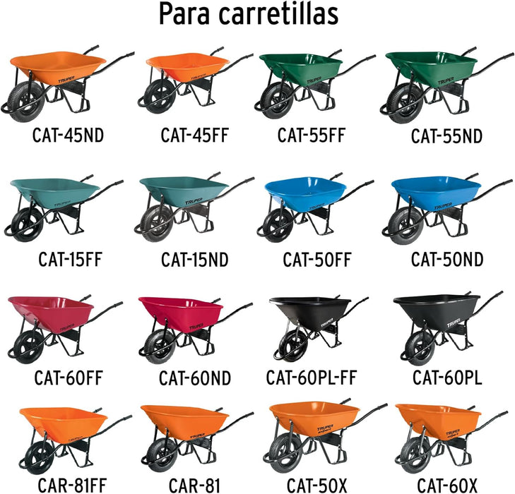 Truper 11876 Spare Parts Wheelbarrows Axle Bracket Set