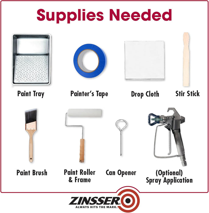 Zinsser 276049-2PK Mold Killing Primer, Gallon, White, 2 Pack