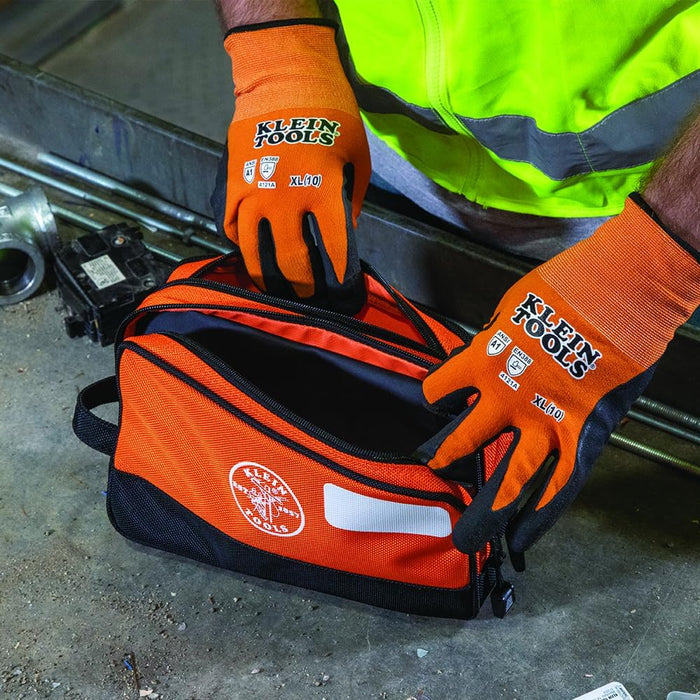 Klein Tools 55579 Double Zipper Tool Bag, 2-Pack