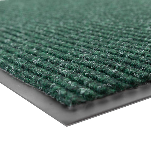 Notrax 109 Brush Step Carpeted Indoor/Outdoor Entrance Mat for Home or Office, 3' X 10', Absorbent Slip Resistant Heavy Duty Entry Mat, Hunter Green, 109S0310GN 3' x 10' (Rectangular) Hunter Green Solid