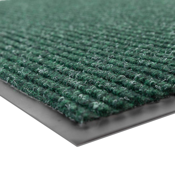 Notrax 109 Brush Step Carpeted Indoor/Outdoor Entrance Mat for Home or Office, 3' X 10', Absorbent Slip Resistant Heavy Duty Entry Mat, Hunter Green, 109S0310GN 3' x 10' (Rectangular) Hunter Green Solid