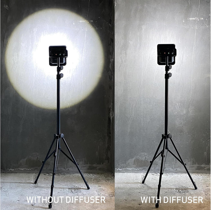 SCANGRIP DIFFUSER, Smooth and Lightweight Cover for Diffusing and Softening Your SCANGRIP LED Work Lights, Built-in Magnets makes it Easy to Mount Direct on Lens, Reduces Blinding and Shadows