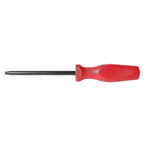 Mayhew Tools 27412 USA Torx Screwdriver, Red, T40 x 5-Inch