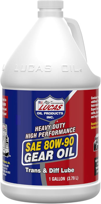 Lucas Oil 10046 SAE 80W-90 Heavy Duty Gear Oil - 1 Gallon