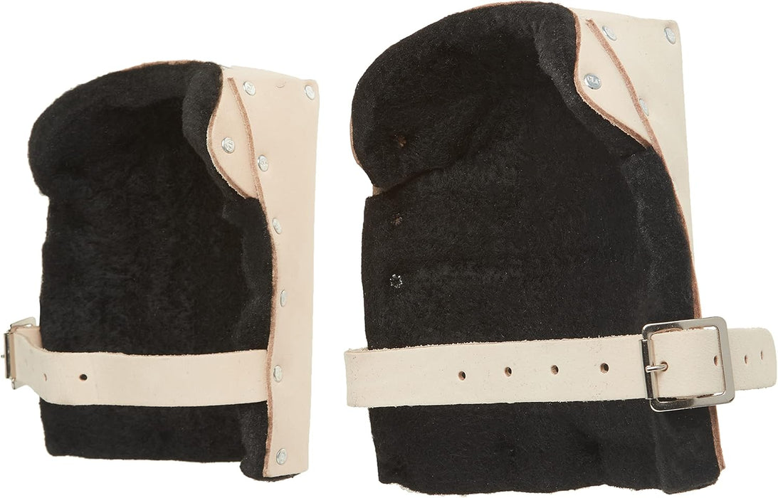 Custom Leathercraft 309 Leather Kneepads, Heavy Duty, Tan