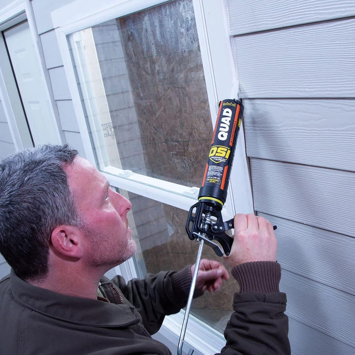 OSI Quad Window, Door and Siding Sealant White, 10 fl oz