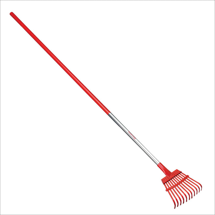 Corona RK62060 Fixed Tine Shrub Rake, Aluminum Handle, 8-Inch Wide Shrub Rake