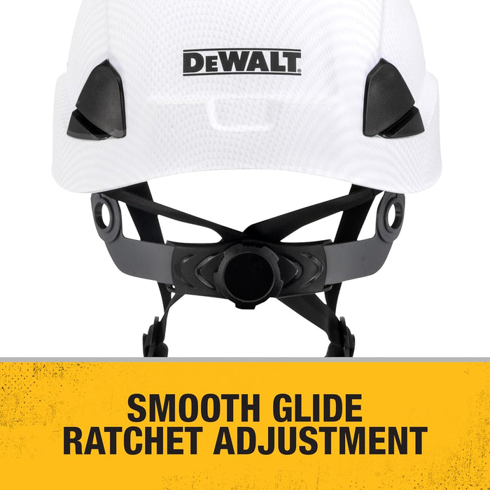 DEWALT DPG22V Ice Type II Class C 4-Point Ratcheting Vented Safety Helmet