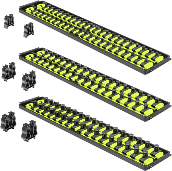 ERNST Socket Boss Combo 3-Pack, Hi-Viz (8512HVA) - Made in the USA