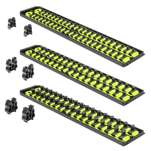 ERNST Socket Boss Combo 3-Pack, Hi-Viz (8512HVA) - Made in the USA