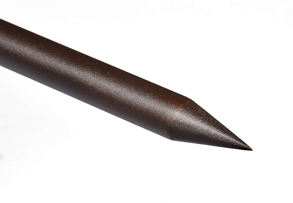 Mayhew Tools 31978HT Pneumatic Taper Punch, Sharp Point x 18" Hang Tag, Black Oxide Finish