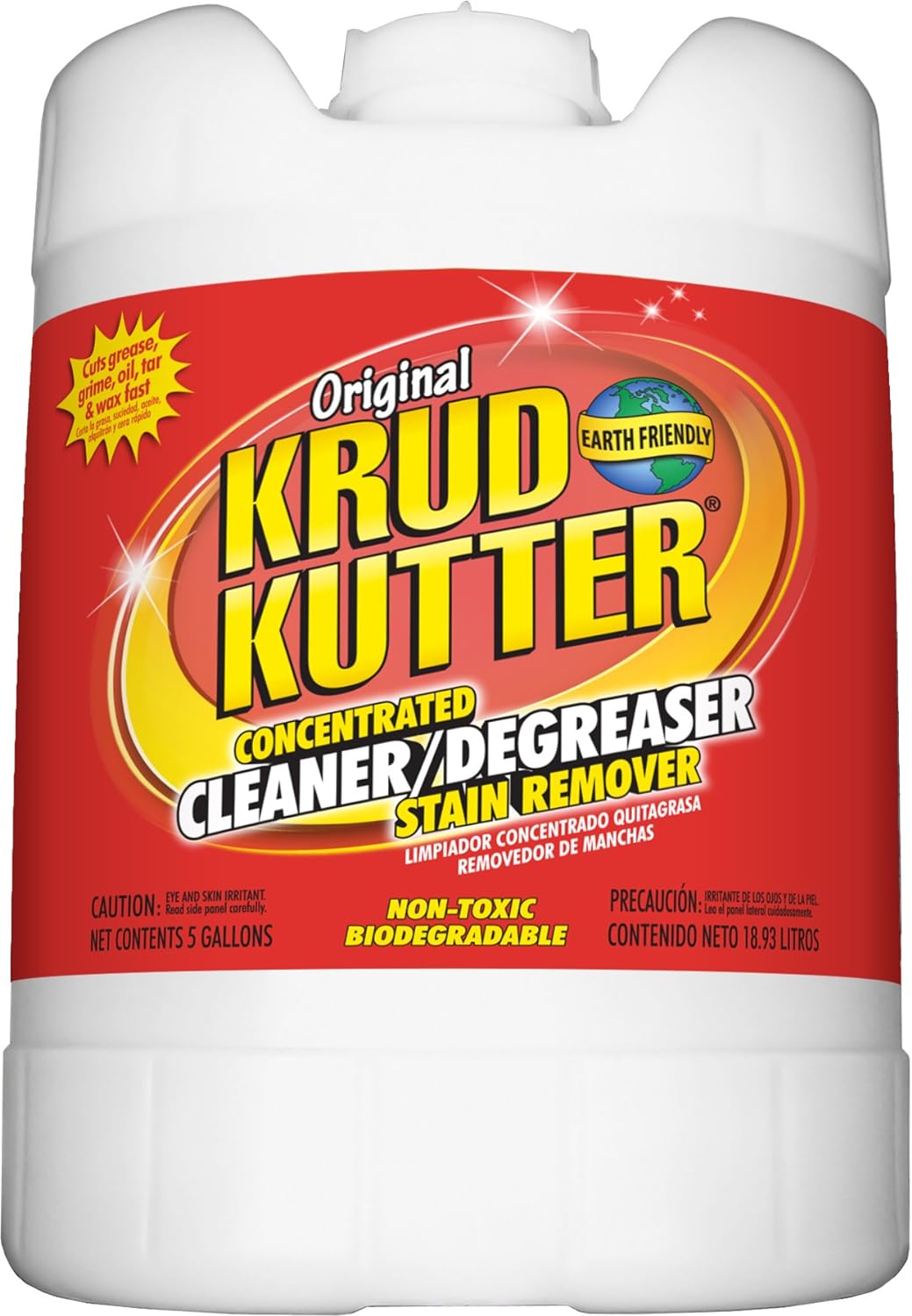 Krud Kutter Orginal Concentrated Cleaner 5 Gallon, 640 Fl Oz (Pack of ...