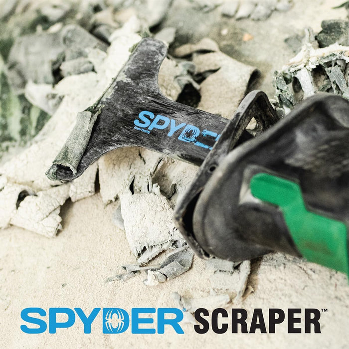 Spyder Scraper 00243 Scraping Tool Attachment for Reciprocating Saws, Black, Multi-Pack