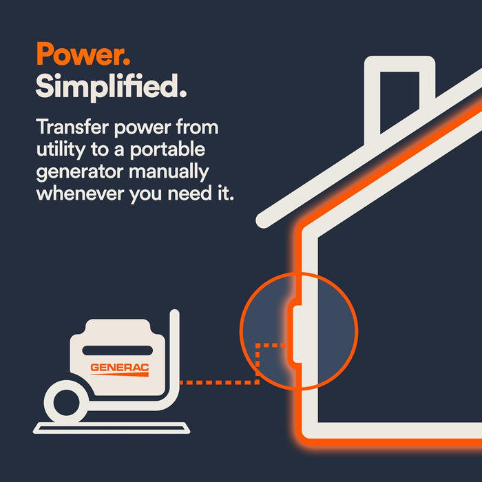 Generac 6852 Home Link Upgradeable Transfer Switch Kit: Power Your Home with Confidence, 30 Amp, Multi Switch Kit