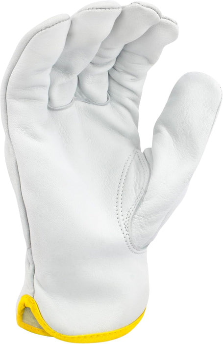 Radians RWG58M Unisex Cut Resistant A6 KAMORI White Grain Goatskin Driver, Medium