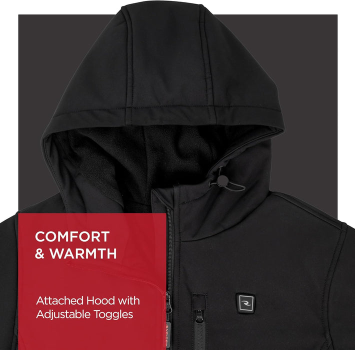 Radians Women's Standard Heated Apparel-Jackets, Black