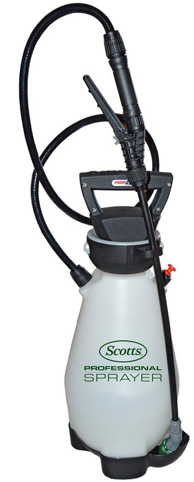 Scotts 190567 2 Gallon Lithium-Ion Battery Powered Sprayer with Pump Zero Technology, Rechargeable Lawn & Garden Tank Sprayer
