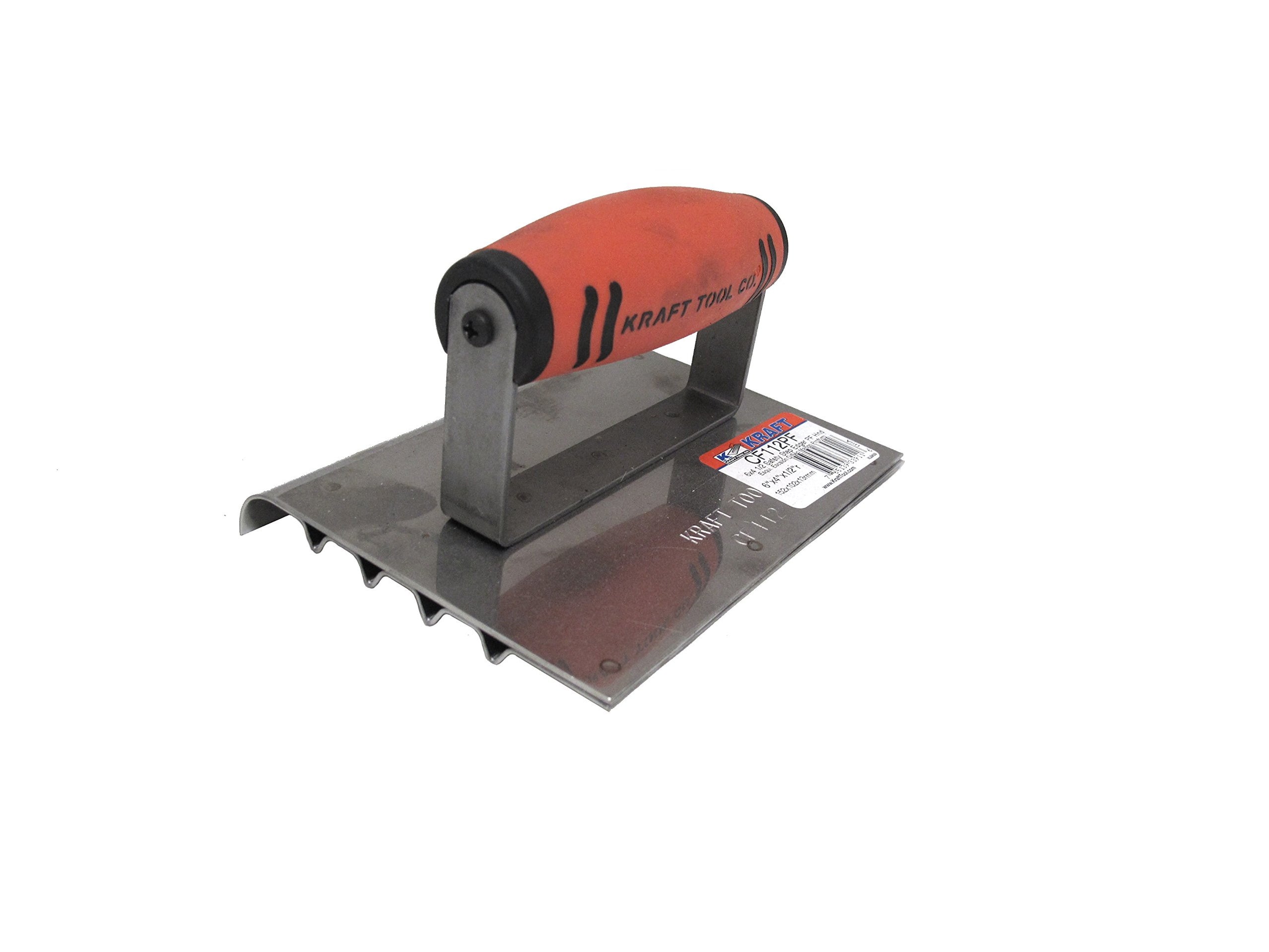 Kraft Tool Safety Step Edger-Groover with ProForm Handle, 6 x 4-1/2-In ...