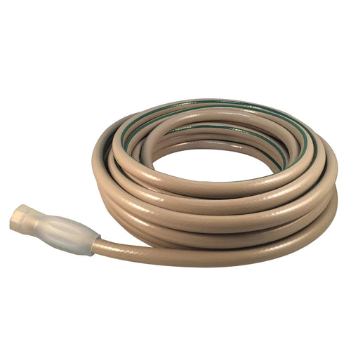 Flexon FAW5825 5/8" x 25ft Medium Duty Garden Hose – Kink-Resistant, Durable Vinyl, Leak-Proof Couplings, Weather-Resistant, Flexible Water Hose for Lawn, Garden, and Outdoor Use