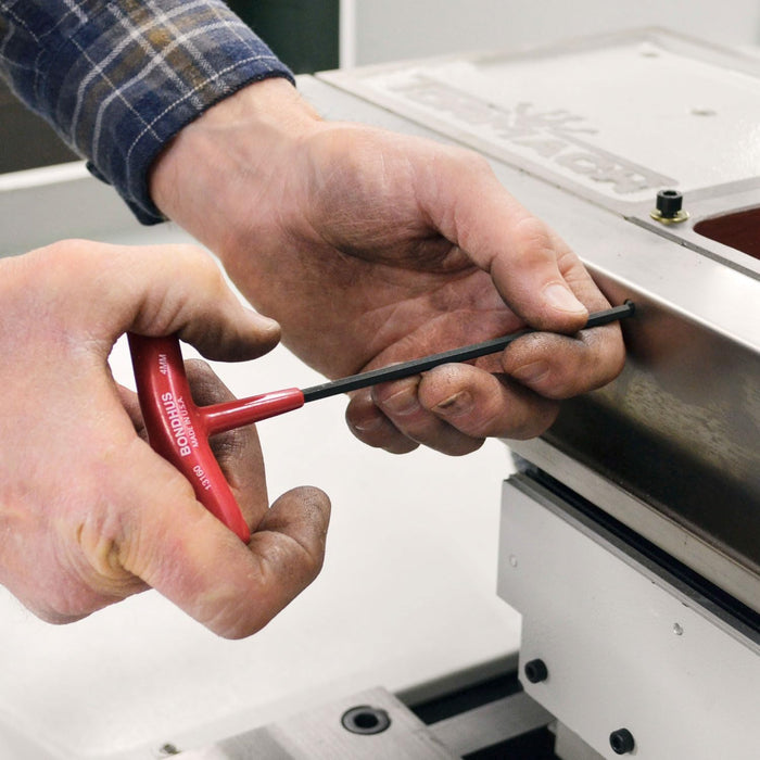 Bondhus 13187 Set of 8 Balldriver and Hex T-handles, Sizes 2-10mm