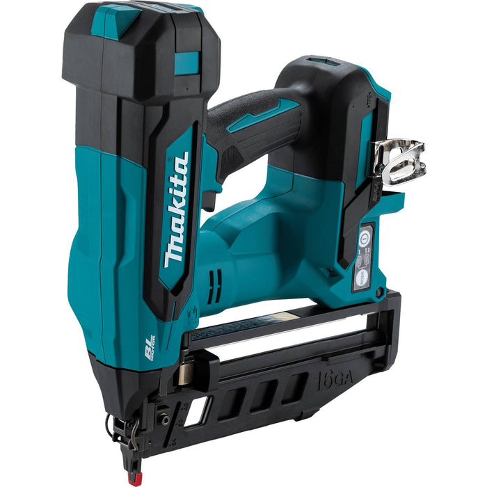 Makita XNB05Z 18V LXT Lithium-Ion Brushless Cordless 2-1/2" Straight Finish Nailer, 16 Ga. (Tool Only)