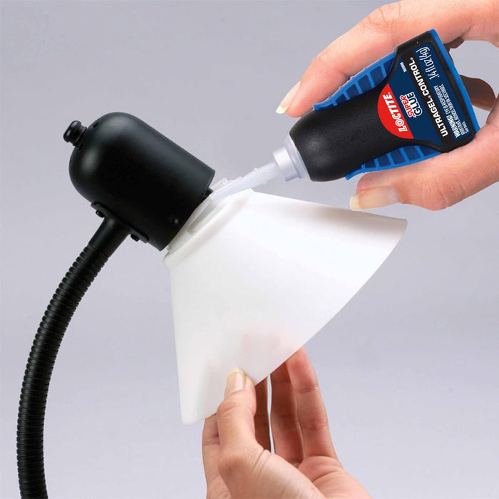 Loctite Super Glue Ultra Gel Control, Clear, 0.14 fl oz Bottle (Pack of 12)