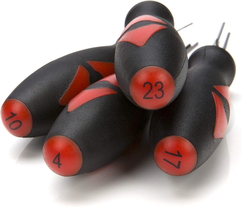 Steelman 95839 23-Piece Universal Terminal Tool Kit for Auto Technicians, Safely Remove Wires from Terminal Block Without Damage