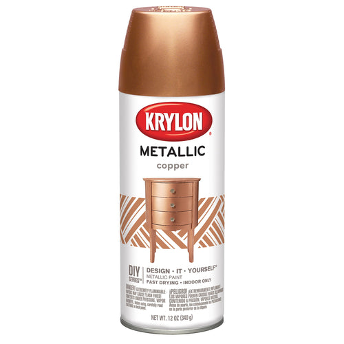 Krylon K02203 General Purpose Spray Paint, Metallic Copper, 12 Ounces (Pack of 1)