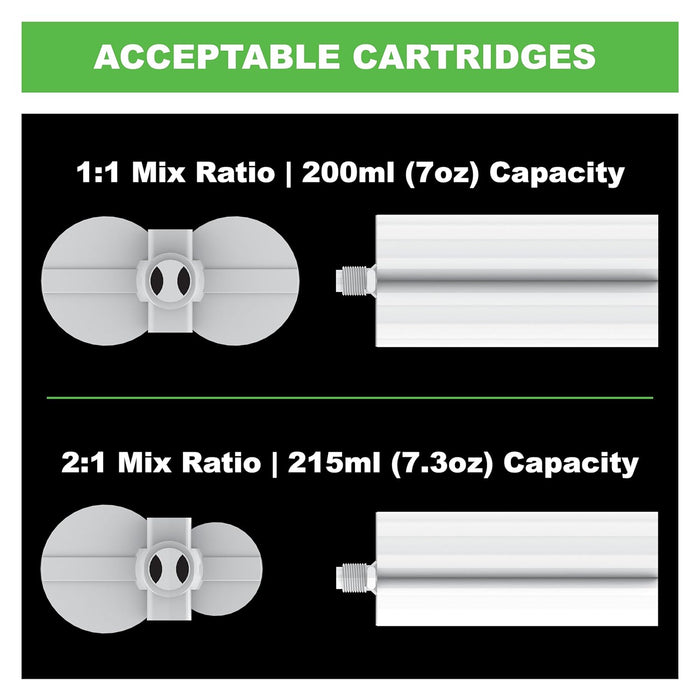 Albion Engineering Company B26T200 200 Series B-Line Manual Multi-Component Cartridge Gun w/ 26:1 Drive (1:1, 2:1)
