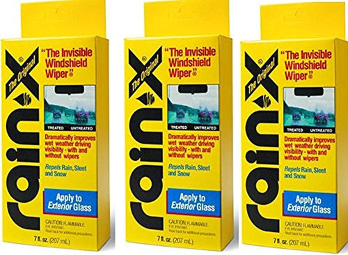 Rain-X 800002243 Glass Treatment, 7 fl oz. (Pack of 3)