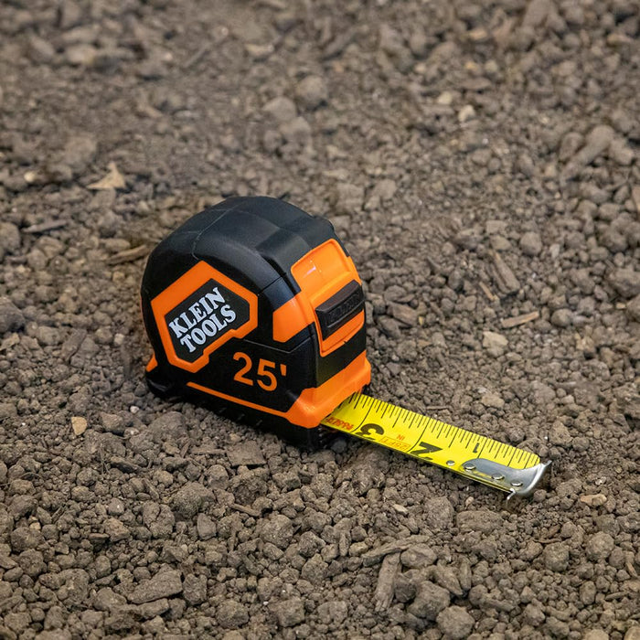 Klein Tools 9125 Tape Measure, 25-Foot Single-Hook