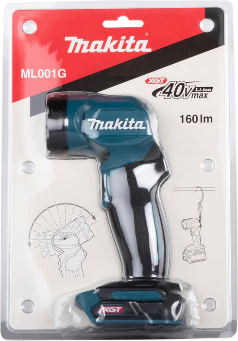 Makita (ML001G) 40V Max Xgt. Cordless L.E.D. Flashlight