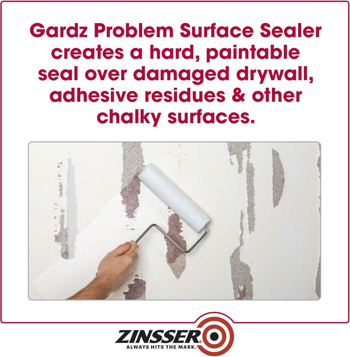 qt Zinsser 02304 Clear Zinsser, Gardz Water-Based Problem Surface Sealer
