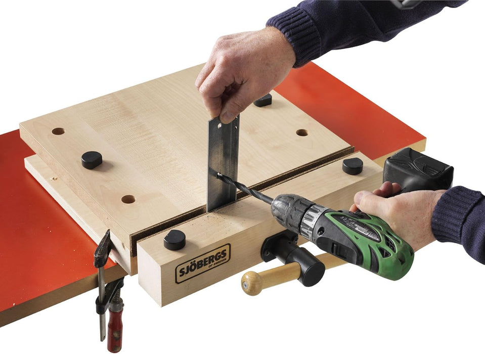 Sjobergs SJO-33274 Woodworking Portable Smart Vice with Superior Clamping Power Wherever You Need It