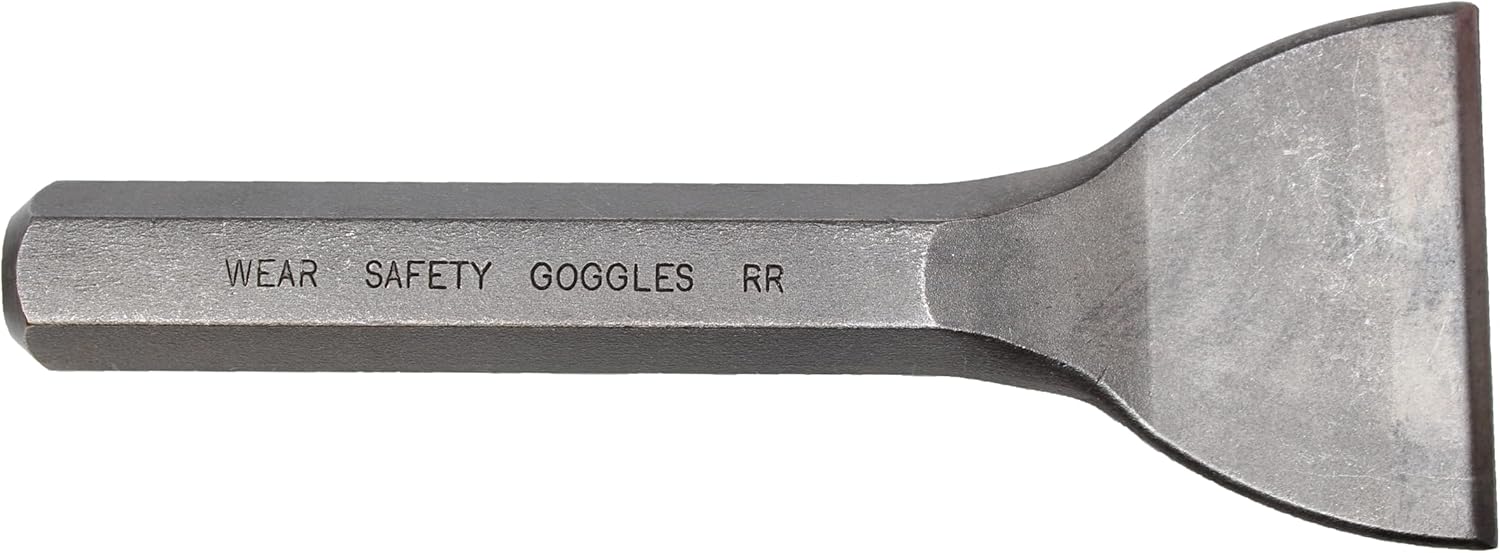 Mayhew Tools 35802 Mason Chisel, 2-3/4" x 7-1/2 Carded, Shot Blast Finish