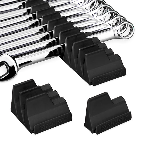 Ernst Manufacturing Wrench Pro - Modular Wrench Organizer for 20 Wrenches with Anti-Slip Cleats - Made in the USA