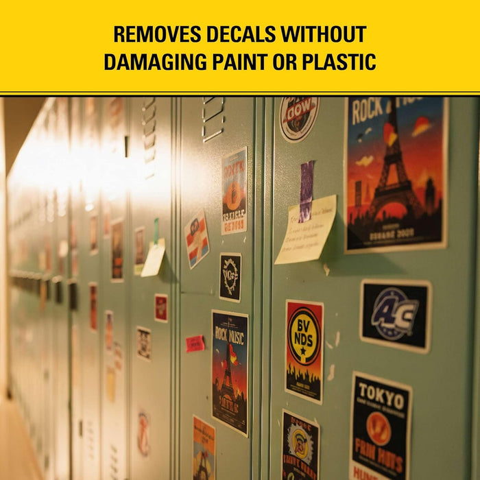 STANLEY T242 Label & Sticker Remover, Automotive-Grade Adhesive Cleaner, Safely Removes Adhesive Residue on Auto Surfaces, 5 oz (Pack of 1)