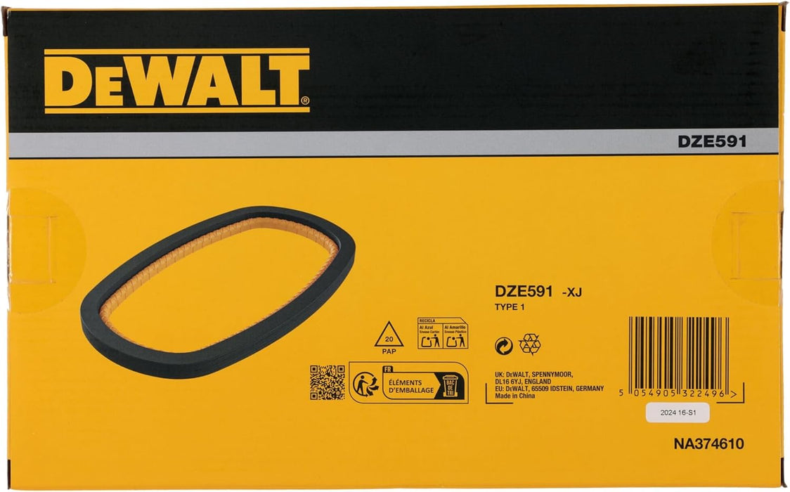 DEWALT DZE591 Foam-Rubber Replacement Seal for 20V MAX GRABO Lifter (DCE592)
